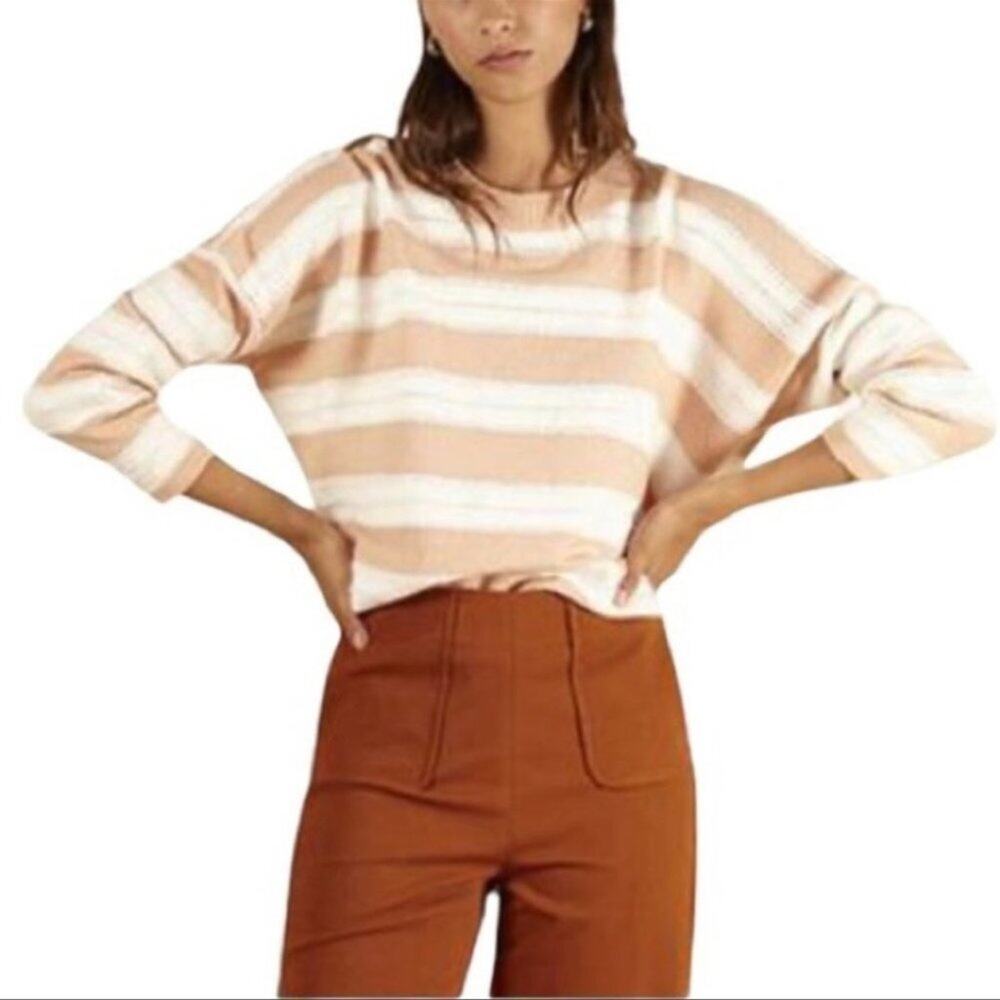 FRNCH Striped Thin Sweater Size Small/Medium